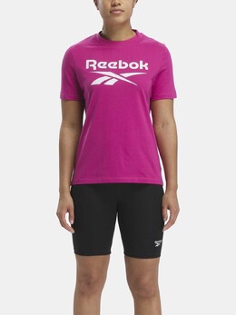 Reebok: Фиолетовая футболка 