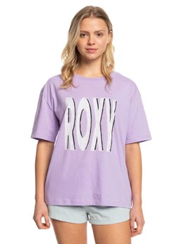 Roxy: Фиолетовая футболка 