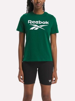 Reebok: Зелёная футболка 