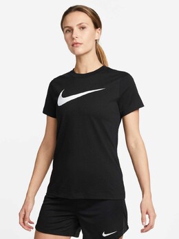 Nike: Чёрная футболка  HBR