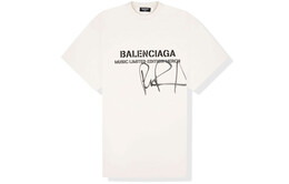 Balenciaga: Футболка  RuPaul оверсайз