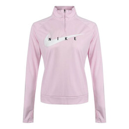 Nike: Розовый свитер  Swoosh