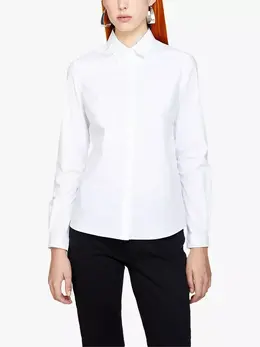 Sisley: Хлопковая рубашка 