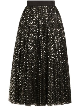 Dolce & Gabbana: Юбка с пайетками 