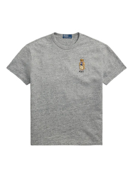 Polo Ralph Lauren: Серая футболка 