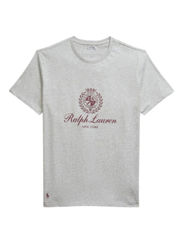 Polo Ralph Lauren: Серая футболка 