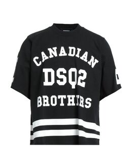 Dsquared2: Чёрная футболка 