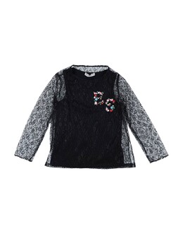 Ermanno Scervino Junior: Чёрный топ 