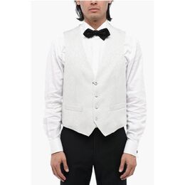 Corneliani: Жилет с принтом 