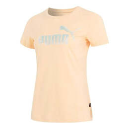 PUMA: Жёлтая футболка  Essentials