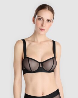 DKNY: Чёрный бюстгальтер 