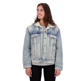 Levi's: Синяя куртка 