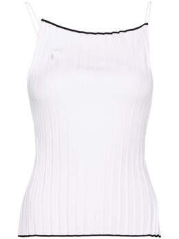 Jacquemus: Белый топ 