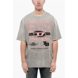 Diesel: Красная футболка  T Wash