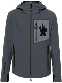 Moncler: Серая куртка 