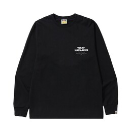 A BATHING APE: Футболка с длинным рукавом 