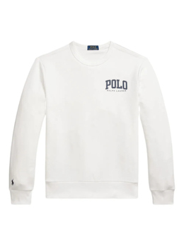 Polo Ralph Lauren: Белая толстовка 