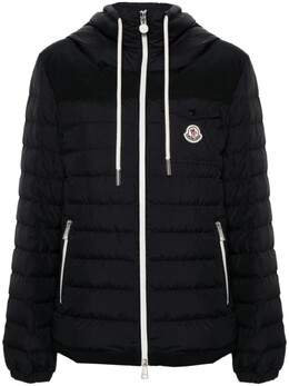 Moncler: Пуховик с капюшоном 