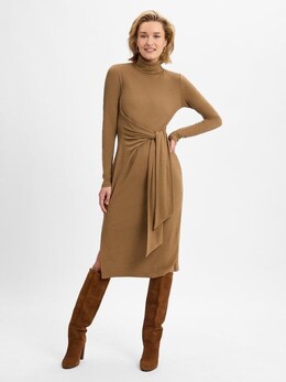 Lauren Ralph Lauren: Коричневое платье 