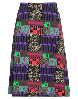 Etro: Фиолетовая юбка 