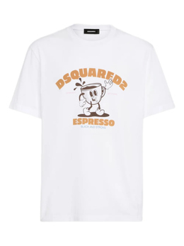Dsquared2: Белая футболка 