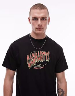 Carhartt WIP: Футболка с принтом 
