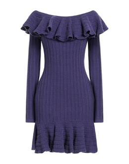 Blumarine: Фиолетовое платье 