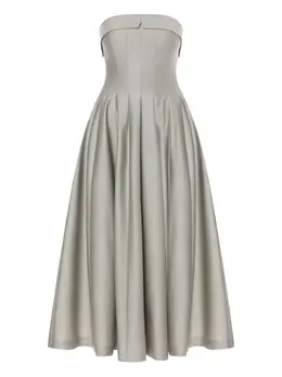Alberta Ferretti: Платье из шерсти 