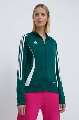 adidas Performance: Зелёная толстовка 