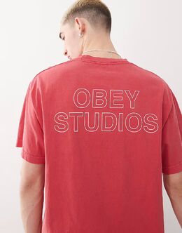 Obey: Футболка с принтом 