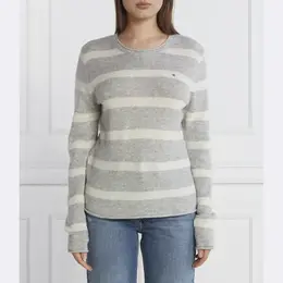 Tommy Hilfiger: Серый свитер 