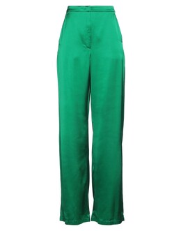 Max Mara Studio: Зелёные брюки 