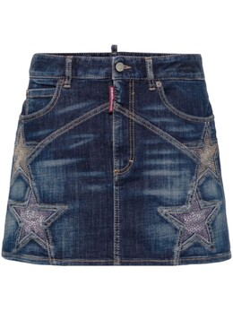 Dsquared2: Джинсовая юбка 