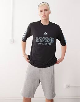 adidas Performance: Футболка с принтом 
