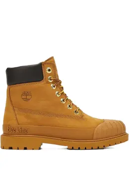 Timberland: Коричневые ботинки 