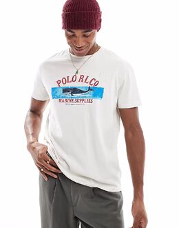 Polo Ralph Lauren: Футболка с принтом 