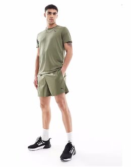 PUMA: Шорты  Essentials цвета хаки