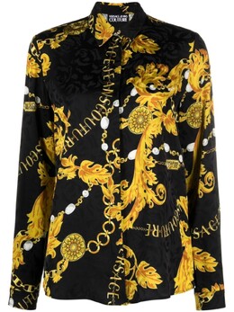 Versace Jeans Couture: Блуза с принтом 