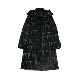 Hood By Air: Плащ с принтом 