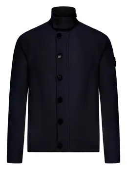 Stone Island: Кардиган из шерсти 