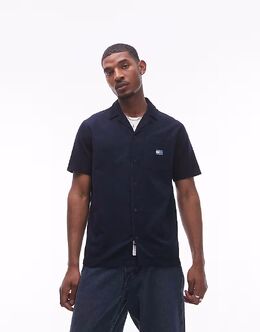 Tommy Jeans: Бархатная рубашка 