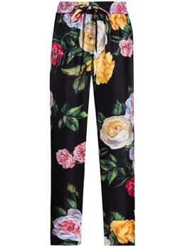 Dolce & Gabbana: Брюки с принтом 