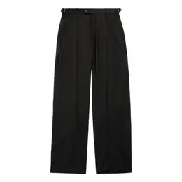 Balenciaga: Чёрные брюки 