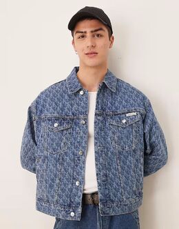 Calvin Klein Jeans: Джинсовая куртка 