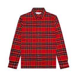 Off-White: Рубашка из фланели 
