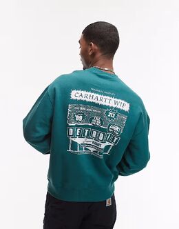 Carhartt WIP: Свитшот с принтом 