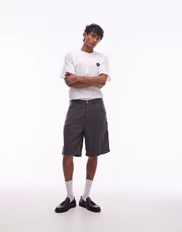 Carhartt WIP: Тёмные шорты 