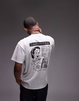 Carhartt WIP: Футболка с принтом 