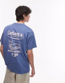 Carhartt WIP: Футболка с принтом 