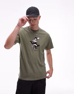 Carhartt WIP: Футболка с принтом 